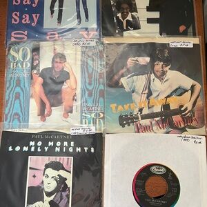 Paul McCartney Vinyl Record Collection